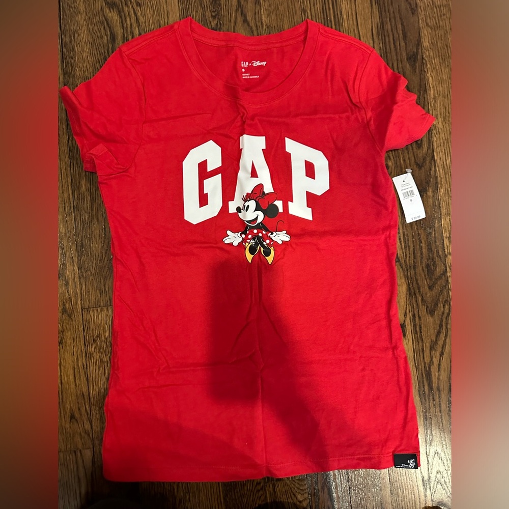NWT!! Denim Shorts 1822 Brand & Red Disney Gap T-shirt “. Sold as a set.